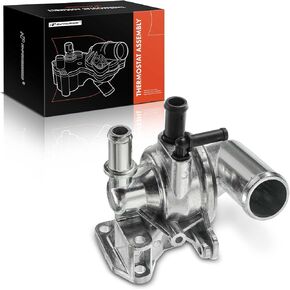 A-Premium Thermostat Housing Assembly متوافق مع Jeep Liberty 2005-2006 L4 2.8L