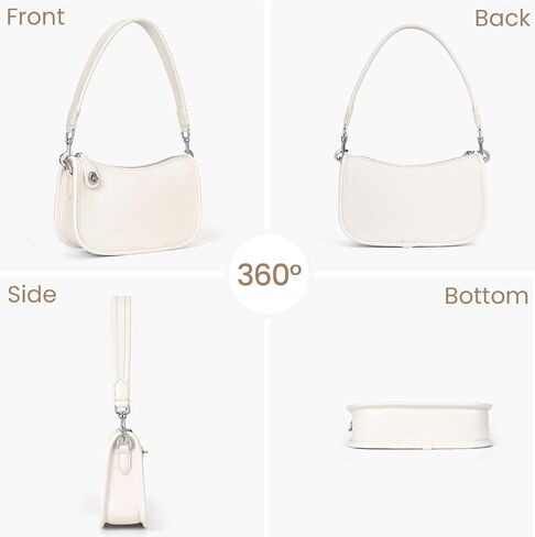 Shoulder Bag Purses for Women - Small Handbags PU Leather Shoulder Purse Trendy Designer Underarm Bags in Saudi Arabia