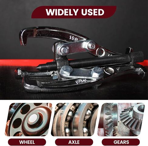 مجموعة أسرة ترس للتكنولوجيا ، 3 "4" 6 "8 '' 3 jaw puller kit for pulley gear تحمل إزالة دولاب الموازنة ، وسحب البكرة الثقيلة مع فكي عكسي يحمل مجموعة أدوات البولر (3 '' '' 6 '' 8 '') in Kuwait