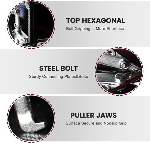 مجموعة أسرة ترس للتكنولوجيا ، 3 "4" 6 "8 '' 3 jaw puller kit for pulley gear تحمل إزالة دولاب الموازنة ، وسحب البكرة الثقيلة مع فكي عكسي يحمل مجموعة أدوات البولر (3 '' '' 6 '' 8 '') in Kuwait
