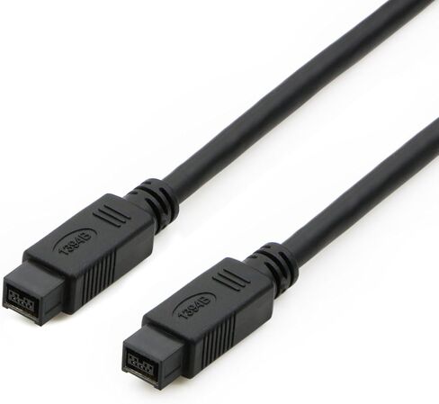 باسو كيبل بيانات محول USB الى IEEE 1394 4 دبوس ذكر اي لينك فاير واير دي في، كيبل فاير واير الى USB لكاميرا سوني DCR-TRV75E DV D8 الرقمية - 6 قدم in Saudi Arabia