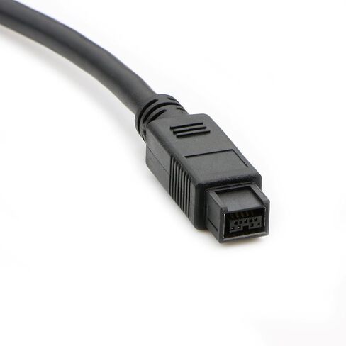 باسو كيبل بيانات محول USB الى IEEE 1394 4 دبوس ذكر اي لينك فاير واير دي في، كيبل فاير واير الى USB لكاميرا سوني DCR-TRV75E DV D8 الرقمية - 6 قدم in Saudi Arabia