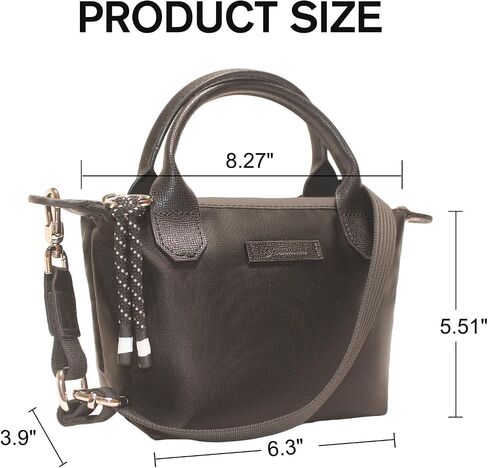حقيبة حمل مصممة مصممة للنساء - محفظة Crossbody خفيفة الوزن مع الأشرطة المزدوجة القابلة للتعديل (حمل ثنائي الاتجاه) in Saudi Arabia