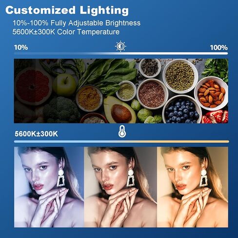 Godox SL200WIII 215W LED Video Light,95600Lux Bowens Mount Continuous Photography Lighting,5600K Daylight Balanced Studio Light,CRI≥96 TLCI≥97,8 Pre-Programmed Lighting Effects with APP Control in Kuwait