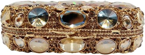 Women Rhinestone Evening Bag Luxury Diamond Clutch Crystal Party Purse Formal Sparkly Handbag for Prom Cocktail in Kuwait