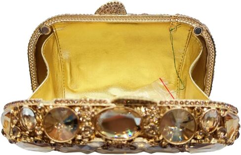Women Rhinestone Evening Bag Luxury Diamond Clutch Crystal Party Purse Formal Sparkly Handbag for Prom Cocktail in Kuwait