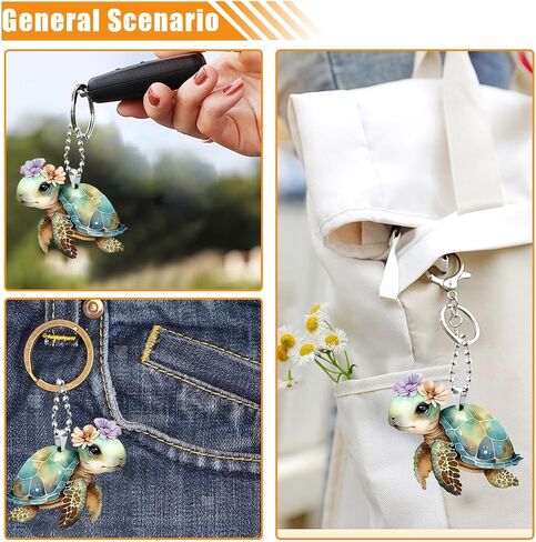 Car Mirror Hanging Accessories - Car Swinging Ornament, Cute Car Rear View Mirror Charm, Garden Hanging Pendant for Home Decoration Christmas Valentine's Day Present (Colorful Elephant) in Saudi Arabia