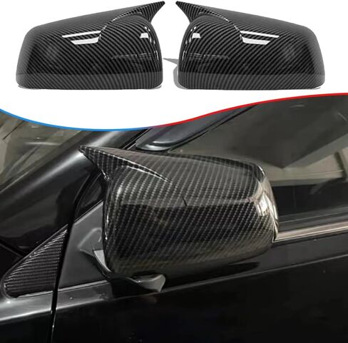 Side Mirror Cover, for Mitsubishi Lancer Evolution 2015 2016 2017 2PCS Turn Signal housing Cover car Accessories-Carbon Fiber.（NOT FIT Mitsubishi Lancer） in Saudi Arabia