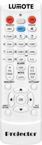 Replacement Remote for HITACHI CP-WX3030WN CP-X3030WN CP-X2530WN CP-X990 Projector White in Kuwait