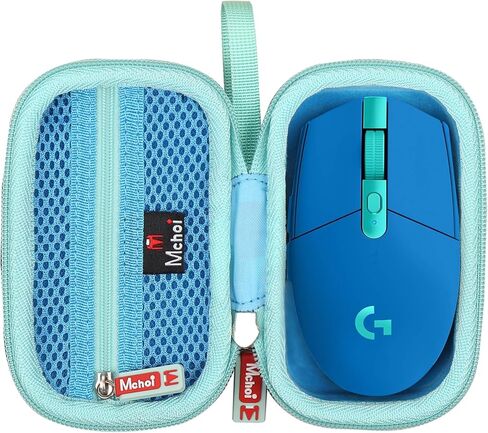 حقيبة حمل صلبة من Mchoi مناسبة لفأرة الألعاب اللاسلكية Logitech G305 Lightspeed، حافظة واقية لفأرة الألعاب اللاسلكية الأرجوانية المقاومة للماء ومقاومة للصدمات، حافظة فقط in Kuwait