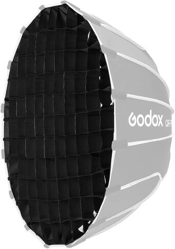 Godox P120L 120cm Parabolic Softbox Honeycomb Grid Bowens Mount Softbox for Studio Flash Speedlite Reflector Photo Studio Portbale Compatiable in Saudi Arabia