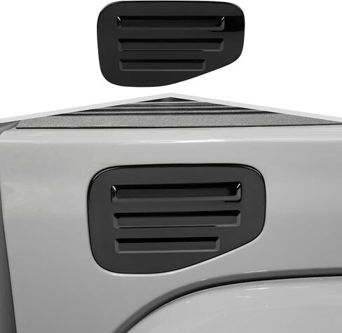 Gas Cap Overlay Fuel Filler Door Cover Exterior Accessories fit for Jeep Gladiator JT 2018+ (Carbon Fiber Grain) in Saudi Arabia