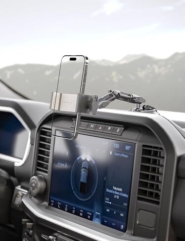 Bracketron HD Tablet Dock PRO Dash and Window Metal Clamp Mount, Universal Tablet Holder for Cars and Trucks, Compatible with Tablets Up to 10 Inches Wide in Saudi Arabia