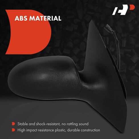 A-Premium Driver Side Power Door Mirror - Compatible with Ford Focus 2000 2001 2002 2003 2004 2005 2006 2007 - Non-Heated Non-Folding Black Outside Rear View Mirror - Replace# 6S4Z17683BA in Saudi Arabia