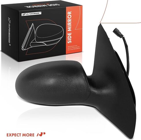 A-Premium Driver Side Power Door Mirror - Compatible with Ford Focus 2000 2001 2002 2003 2004 2005 2006 2007 - Non-Heated Non-Folding Black Outside Rear View Mirror - Replace# 6S4Z17683BA in Saudi Arabia