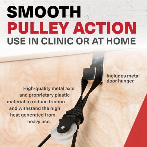 Lifeline Econo Shoulder Pulley, Physical Therapy FSA Pulley System, Over The Door Exercise Pulley for Shoulder Rehab, Home Workout Physical Therapy Equipment in Saudi Arabia
