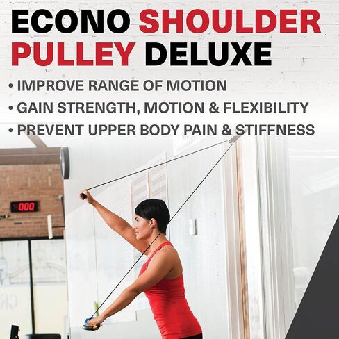 Lifeline Econo Shoulder Pulley, Physical Therapy FSA Pulley System, Over The Door Exercise Pulley for Shoulder Rehab, Home Workout Physical Therapy Equipment in Saudi Arabia