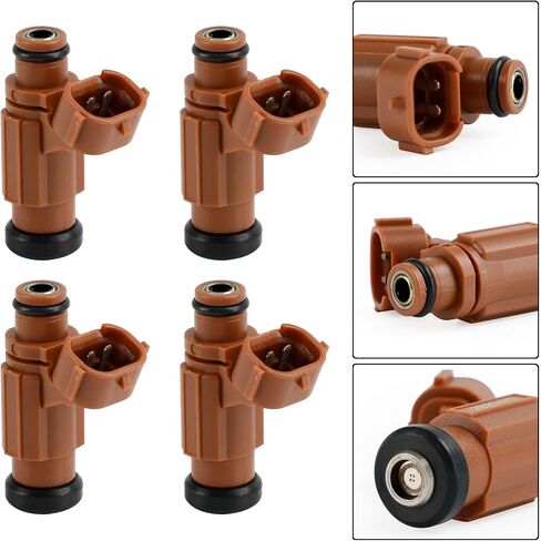 4pcs حقن الوقود فوهة فوهة الوقود من أجل سوزوكي الخارجي 175hp 200hp 225hp 250hp 300hp df ، يحل محل 15710-96J00 in Kuwait