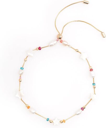 Bolo Bead Brass Station Bracelet -Fits up to 9" Wrist - Choice of Colors in Saudi Arabia
