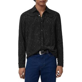 John Varvatos Men's Miner Western Shirt