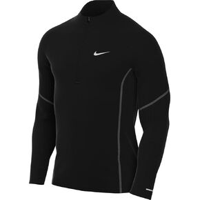 Nike Element Repel Men Therma-Fit 1/2-zip تشغيل أعلى ، أسود ، متوسط