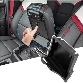 Hidden Storage Box Compatible with 2023-2025 Chevy Colorado/2023-2025 GMC Canyon Accessories, Center Console Organizer, Magnetic Switch Secret Compartment Armrest Storage Tray