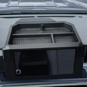 صينية منظم Tacobro Dash لعام 2024-2025 Toyota Tacoma (Gen 4th) و 2025 4Runner (Gen 6th) ، منظم وحدة ABS مع حصيرة مضادة للانزلاق ، 8 بوصة ملحقات متوافقة مع الشاشة