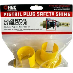 ABC Pigtly Safety Shims Kit | البولي بروبيلين متين للاتصالات الكهربائية الآمنة | يمنع أعطال ذيل الذيل ويحسن السلامة