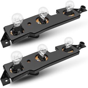 2 PCS Light Circuit لوحة ملائمة لـ Chevy GMC C1500 C2500 C3500 K1500 K2500 K3500 Pickup Suburban 1988-2000 Yukon 1992-1999 Blazer 1992-1994 ؛ Tahoe 1995-2000 Cadillac Escalade 1999-2000