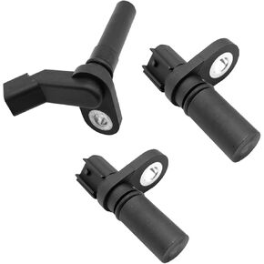 Engine Camshaft and Crankshaft Position Sensor Assembly Kit for Ford E-150 E-250 E-350 E-450 Super Duty Expedition Explorer F-150 F-250 Mustang Lincoln Town Car Navigator Mercury Mountaineer
