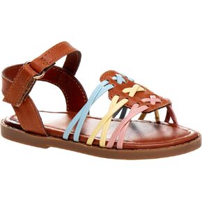 Girl's Multicolor Strappy Casual Sandals