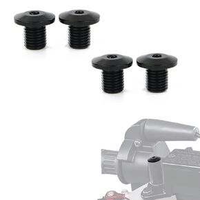Xitomer M10x1.25 المسمار قابس ثقب مرآة دراجة نارية ، مناسب لـ CRF300L Rally/ Grom MSX 125/ MT-07/ XSR700/ TRACER 9/ TENERE 700/ PAN AMERICA 1250/ GSX-R 750 BAR LEND MIRLOR UNIVERSAL