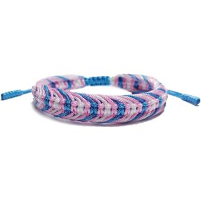 Bisexual Bracelet Stuff Bi Pride Outfit Asexual Pride Accessories LGBT Proud Love Tibetan Boho Rope Bracelet Gifts for Women Men