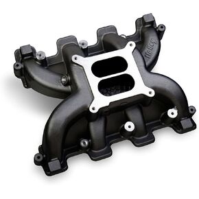 Holley LS Dual Plane Midse-Rise Imtake Hol 300-129bk ، Black