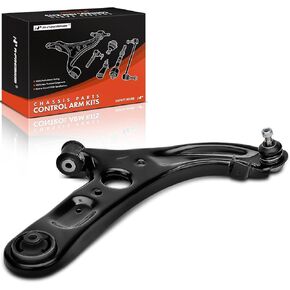 A-Premium Front Right Lower Control Arm, with Ball Joint & Bushing, Compatible with Hyundai Elantra 2011-2016, Coupe 2013-2014, GT 2013-2017, Veloster 2012-2017