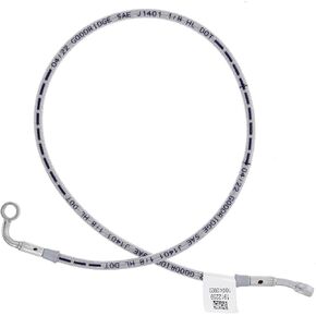 Polaris RZR Brake Line, Front, Left, Genuine OEM Part 1912259, Qty 1