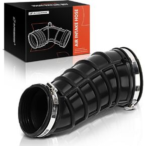 A-Premium Engine Air Clean Intake Tube Hose W/Clamps Compatible with Ford F-250/F-350/F-450/F-550 Super Duty 1999-2003, Excursion 2000-2003, 7.3L