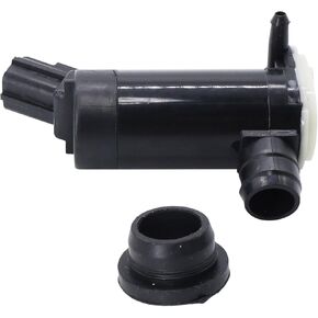 Hisport Windshield Washer Pump-متوافق مع Ford F-150 Expedition Explorer Focus Focus خمسمائة Freestar Freestyle Sprote Explorer Sport Trac-استبدل 6F9Z-17664-A