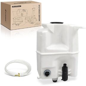 A-Premium Windshield Washer Reservoir Compatible with Select Toyota Models - Tacoma 2016-2023, with (Cap/Washer Pump/Hose/Bracket) - Replace# 853160C060, 8533004011