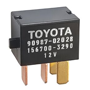 90987-02028 AC Replacement Relay 12VDC 30A 4Pins Fits 1997-Up Vehicles