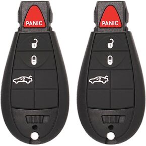 Mechanmagic Key FOB FOBIK استبدال نوبات ل Dodge Dart 2013 2014 2015 2016 دخول المفتاح التحكم عن بعد M3N32297100 56046771AA 4Button مجموعة 2 من 2