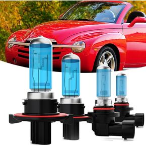 تتناسب المصابيح الأمامية لعام 2016-2019 لمصابيح Hyundai Tucson Halogen المصباح ، H7 High Beam + H7 Low Beam Plup Liter ، المكونات والتشغيل ، حزمة 4 (Hyundai Tucson 2016-2019 المصابيح الأمامية)