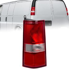ضوء الذيل متوافق مع 2003-2023 Chevy Express 1500 2500 3500 ، GMC Savana Left Side Side Lave Lave Gm2800214 84216114