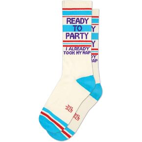 Gumball Poodle Novelty Gift Socks for Men, Women and Teens, Cool Crew Socks (Made in the USA)