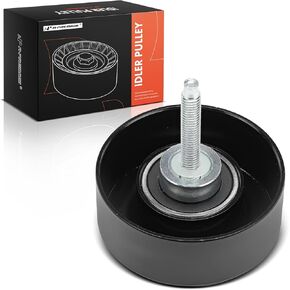 A-Premium Belt Idler Pulley Compatible with Ford Escape 2005-2007, Fusion 2007-2010, Focus 2003-2007 & Mazda Tribute 2005-2006 & Mercury Mariner 2005-2007, Milan 2007-2009, 2.0L 2.3L