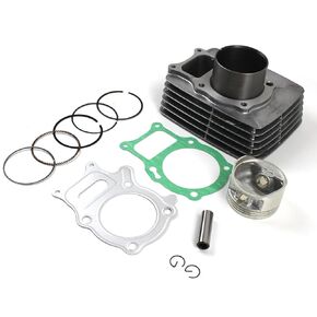Sinocmp 12100-Hn6-000 أسطوانة مكبس طوقا حشية Rebuild Kit Trx250 اسطوانة مكبس طوقا أعلى end end Kit 68.5mm ل Honda Recon 250 Sportrax 250 Trx250x Trx250ex Trx250tm Trx250te 1997-2020