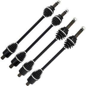 NICHE Front Rear CV Axle Kit For Polaris Ranger XP 1000 Crew Full Size 1334351 1333748 UTV