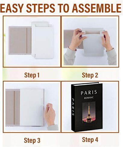 كتب القهوة الكتب الزخرفية للديكور المنزلي ، كتب مزيفة للديكور ، ديكور رف الكتب الجمالي لغرفة نوم غرفة المعيشة ، 3 قطع ، أسود ، أبيض ، بني (أسود ، أبيض ، بيج) in Saudi Arabia