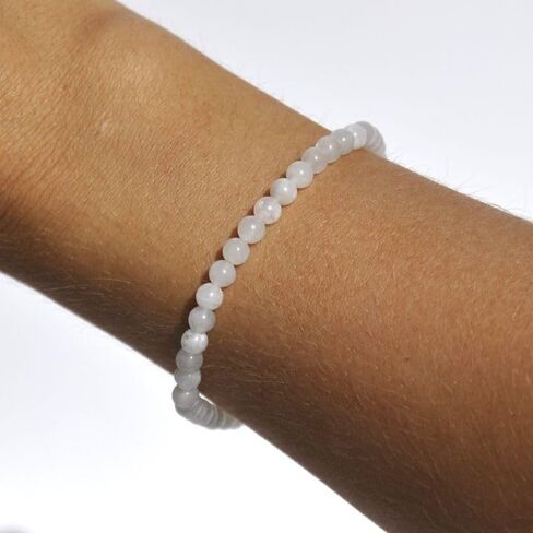 Carnelian Bracelet - Stone of Luck,Stretch Natural Stone Crystal Beads Jewelry Gifts for Women Men Unisex in Saudi Arabia