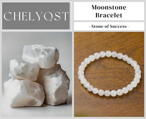 Carnelian Bracelet - Stone of Luck,Stretch Natural Stone Crystal Beads Jewelry Gifts for Women Men Unisex in Saudi Arabia